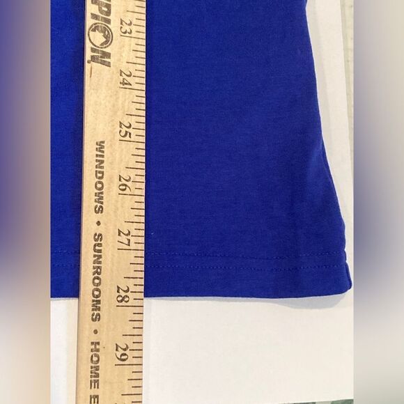 NEW Adidas Essential Men’s T-Shirt Blue Regular Fit Size M Athleisure - Picture 7 of 10